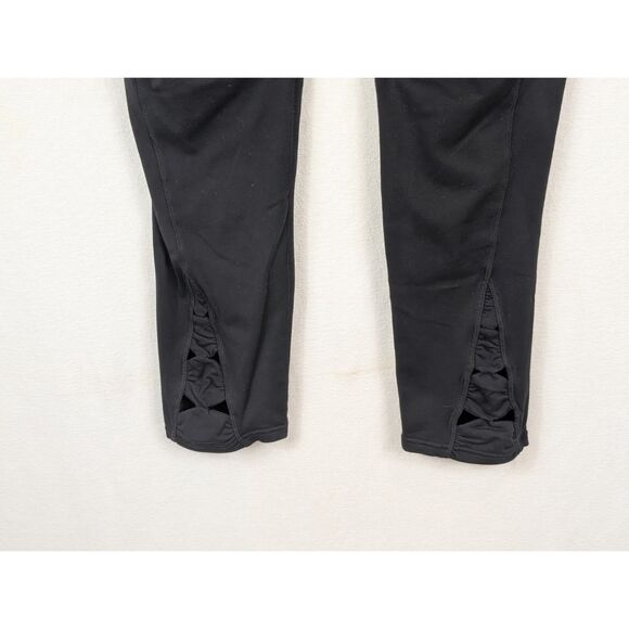 Athleta Power X's and O's Capri Leggings Black Women's Size Medium - Picture 10 of 13